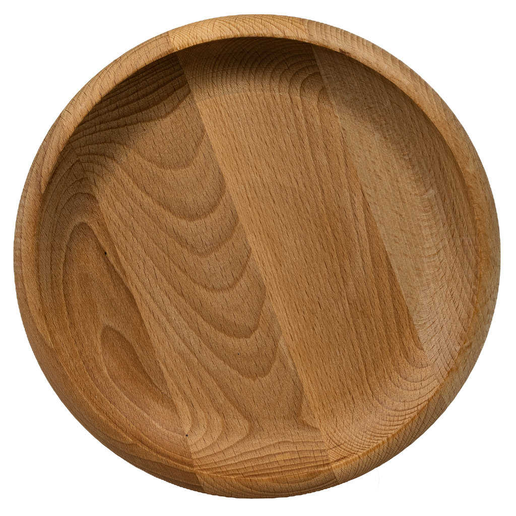 Platou de lemn, rotund, Decor Italian, 215x215x25